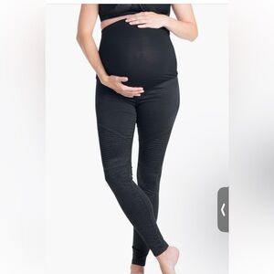 Preggo Leggings - Moto Maternity Leggings